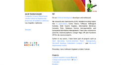 Desktop Screenshot of jacobkjoseph.com